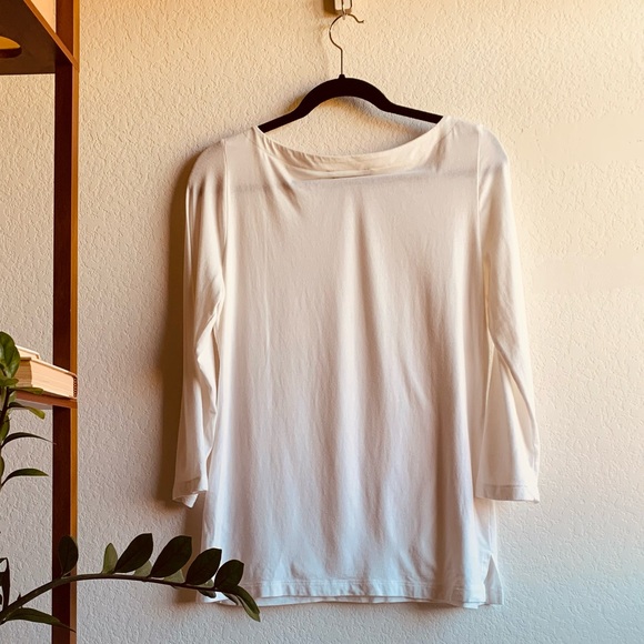 Banana Republic 3/4 length sleeve shirt size medium - Picture 3 of 5